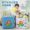 儿童玩具收纳箱桶筐宝宝脏衣服，篓整理篮布艺，大容量装毛绒玩具神器