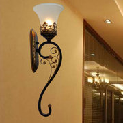 欧式现代简约led床头灯，卧室创意美式客厅楼梯过道，灯酒店墙壁灯具