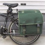 促加厚帆布 山地车自行车包尾包后驮包驼包车架包后架包骑行用品