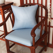 中式红木沙发海绵坐垫冰丝凉椅垫实木家具圈椅茶餐椅太师椅防滑垫