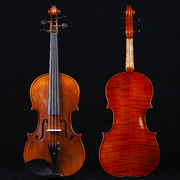 沉思纯手工小提琴专业演奏成人4/4儿童1/4初学者考级入门枫木乐器