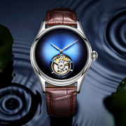 机械表镂空全自动手表品牌，瑞士机芯士手表，男2022简约时尚