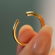 对戒supercustom超定婚戒 18k金结婚戒指情侣定制指环 以你之名