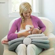 。妈妈躺喂枕夏季多功能，哺乳枕头喂奶枕蝴蝶婴儿专用孕妇自由调节
