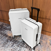 时尚旅行箱拉杆箱女学生，大容量行李箱万向轮，铝框高颜值20寸22潮流