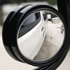汽车小圆镜360度后视镜盲点，超清辅助倒车广角反光镜按压款大圆镜