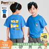 PawinPaw卡通小熊童装夏季男童儿童针织T恤撞色套装舒适