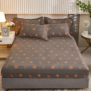 加厚纯棉磨毛床笠单件床垫套1.5m1.8米席梦思床垫保护套全棉床罩