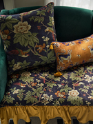 厂偏爱集复古沙发垫坐垫，沙发巾布艺四季通用防滑欧式美式促