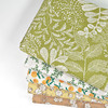桌布布艺田园风绿色植物棉麻布料，野餐布长方形茶几，布装饰(布装饰)餐桌布