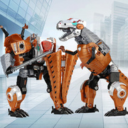 变形玩具恐龙超大合体机器人金刚霸王龙儿童男孩正版模型组合套装