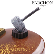 菲颂cake雷神男神巧克力，镜面冰淇淋漫威创意，生日蛋糕北京上海同城