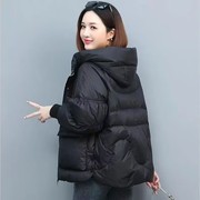 羽绒棉服女短款2023年冬季韩版宽松加厚棉衣休闲女士棉袄外套