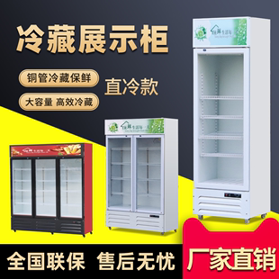 冷藏柜保鲜柜展示柜立式饮料，柜单门双门三门冰柜，商用冷柜水柜展示