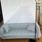 铂娜斯午休可折叠蚊帐单人双人沙发床便携办公室防蚊户外简易客厅