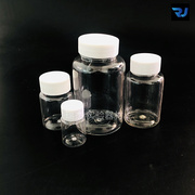 。PET样品瓶大口透明塑料试剂瓶毫升15/30/50/100/250ml实验室瓶