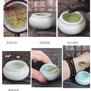 栀子花小花茉莉古法精油香膏固体香水女淡香持久古风独立站跨境