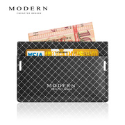 德国modern多功能卡包卡夹超薄随身钱夹男女小巧钱包，防盗刷不变形