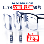 鼎茂1.74超薄镜片 高度近视眼镜