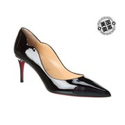 Christian Louboutin Hot Chick 70 漆皮高跟鞋 - 黑色 美国奥