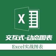 Excel实战图表，交互式动态图表，数据分析