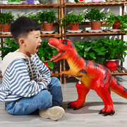 恐龙模型玩具仿真玩具 软塑胶恐龙模型霸王龙暴龙儿童玩具男孩玩