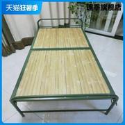 折叠床陪护床工地床家用床双人竹板床单人床午休床折叠单人床