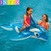 INTEX58523小鲸鱼充气座骑 带手把 儿童戏水玩具水上充气坐骑