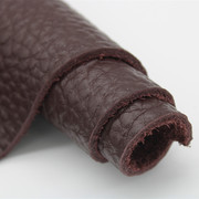 3.5mm厚牛皮皮料真皮深棕色沙发垫皮料汽车坐垫皮床垫凉席头层皮