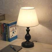 欧式婚房台灯卧室床头创意小台灯遥控调光led床头灯喂奶小夜灯