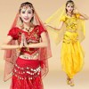 印度舞蹈演出服成人肚皮舞，服装短袖套装裤，天竺少女表演服