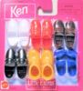 Ken Little Extras Cool Shoes pack 1997 芭比娃娃 肯 鞋子