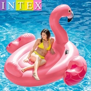 INTEX儿童水上充气坐骑成人游泳动物座骑火烈鸟大黄鸭大天鹅