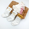宝宝中筒袜秋冬加厚男女儿童袜纯棉加绒婴儿松口长筒袜子0-1-3岁5