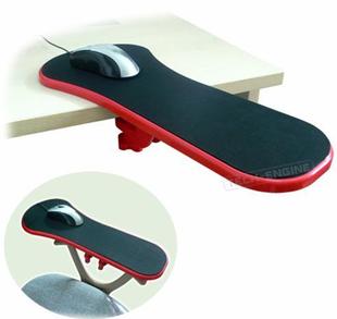 创意桌椅两用电脑桌手托架手臂，支架椅子鼠标，托架办公手腕鼠标垫板