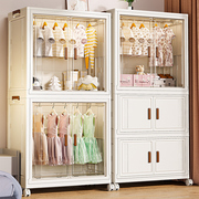 宝宝衣柜免安装婴儿小衣橱塑料家用儿童衣服整理箱简易收纳储物柜