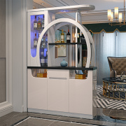 现代屏风装饰柜简约客厅进门双面，玄关鞋柜沙发，旁隔断柜门厅酒柜子