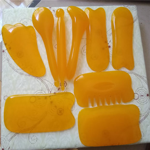 拨筋棒美容棒面部牛角眼部颈部脸院家用全身拔经络通用刮痧按摩板