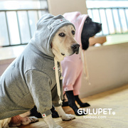 大狗衣服中型大型犬宠物狗衣服冬装金毛拉布拉多新年全棉加绒卫衣