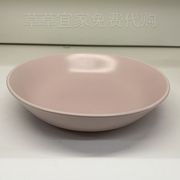 国内上海宜家法利克洛深盘19厘米餐桌盘子多色深碟石瓷