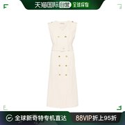 香港直邮twinset女士，v领双排，扣连衣裙241tt2050