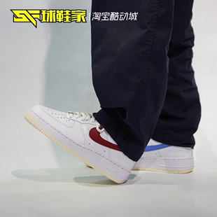 球鞋家 Nike Air Force 1 Low AF1低帮白紫男子板鞋 FV8105-161