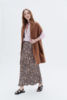 caroll 法国 23秋冬 女装 melisa 气质驼色中长款针织开衫