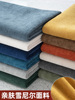 加厚雪尼尔沙发布料定制订做海绵垫，布套手工窗帘抱枕套布套加工