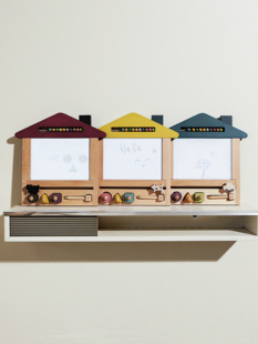 日本Kiko+gg木制可擦写涂鸦画板磁力写字板儿童早教益智玩具