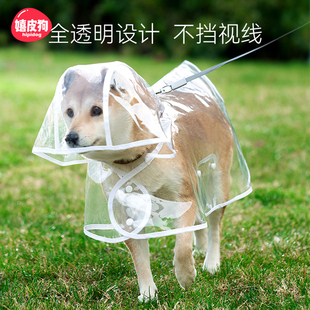 小狗狗雨衣泰迪比熊中型犬柴犬，防水雨披宠物防脏神器柯基雨天衣服