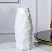 景德镇欧式陶瓷花瓶摆件创意个性多边形办公家居餐桌装饰工艺品