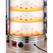 防干烧熬汤蒸包机蒸肠粉，蒸锅灌汤包家庭，保温双层电蒸锅自动断电。