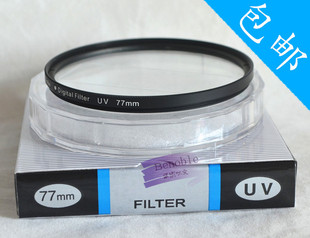 77mm保护滤镜mcuv镜适用于佳能70-20024-10517-5517-40mm镜头