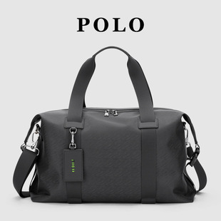 polo旅行包大容量男短途旅行男士行李袋，单肩斜挎包休闲运动健身包